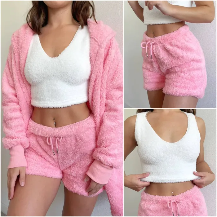 Mike Earrings Cozy Knit 3Piece Set