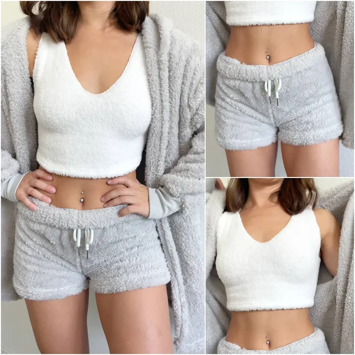 Mike Earrings Cozy Knit 3Piece Set