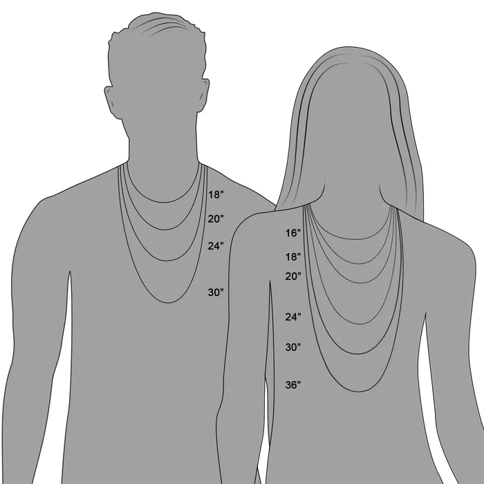 Rhodium Plated 13mm Sterling Silver Snake Style Chain MayaMila Necklaces