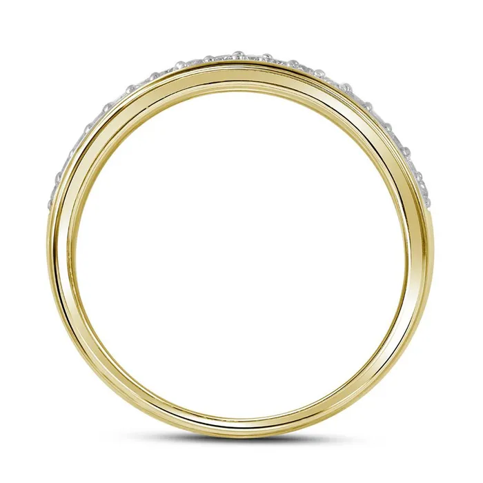 14k Yellow Gold Round Diamond Double Halo Bridal Wedding Ring Set 1 Cttw Certified gndatlanta Rings