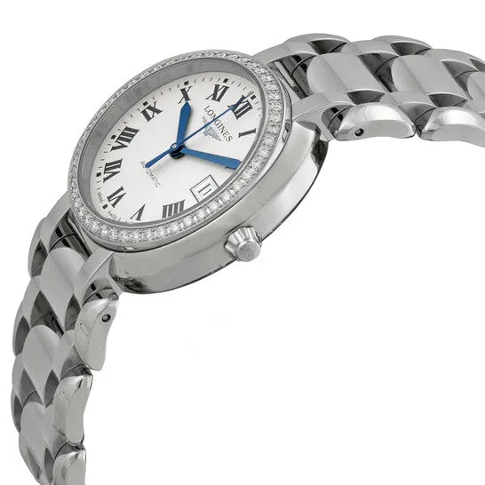 Bracelets JMS always Original Longines PrimaLuna Automatic Silver Dial Stainless Steel Ladies Watch L81130716