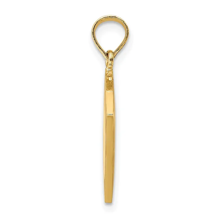 Charm Necklaces Goldia 14k Yellow Gold W Red Enamel 3D Cook Book Charm