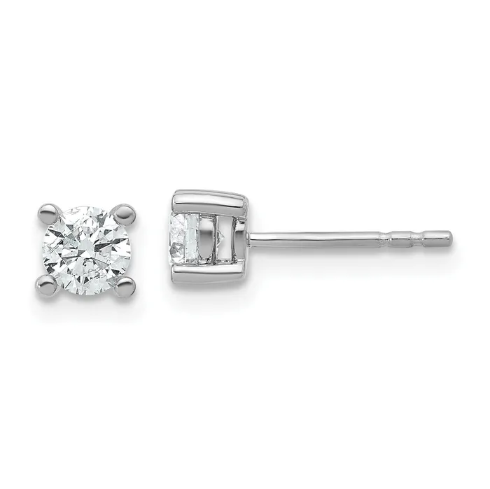 Goldia Earrings 14k White Gold 23 ctw Lab Grown Diamond VSSI G Round 4 Prong Heavy Wt Stud Earrings Goldia Earrings 14k White Gold 23 ctw Lab Grown Diamond VSSI G Round 4 Prong Heavy Wt Stud Earrings