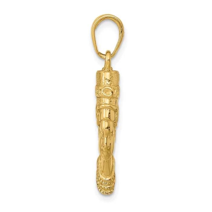 Goldia PreStyled Sets 14k Yellow Gold 3D Nefertiti Pendant