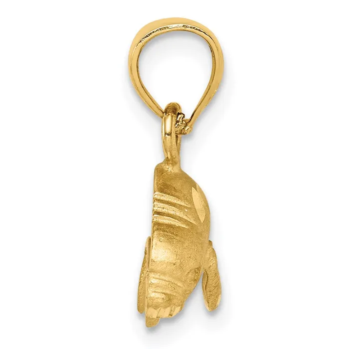 Goldia PreStyled Sets 14k Yellow Gold Manatee Pendant
