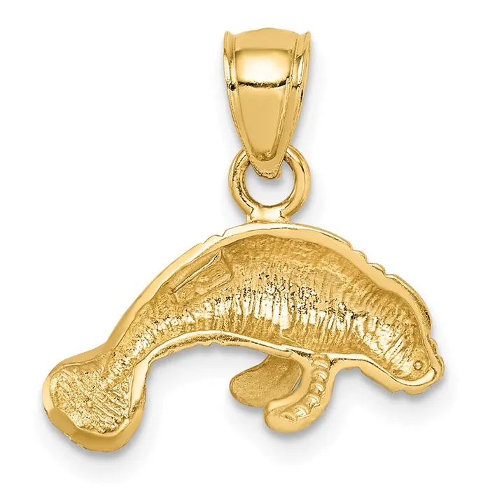 Goldia PreStyled Sets 14k Yellow Gold Manatee Pendant