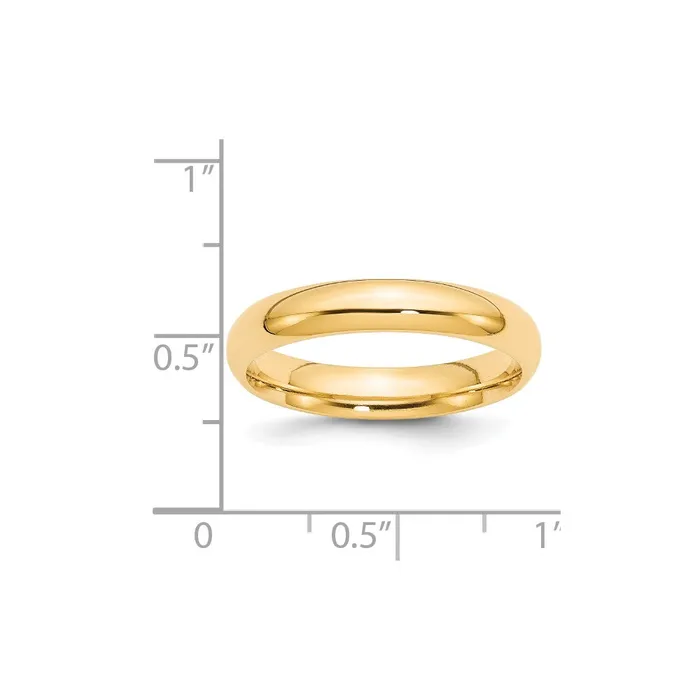 Goldia Rings Solid 18K Yellow Gold 4mm Comfort Fit MensWomens Wedding Band Ring Size 105 Goldia Rings Solid 18K Yellow Gold 4mm Comfort Fit MensWomens Wedding Band Ring Size 105