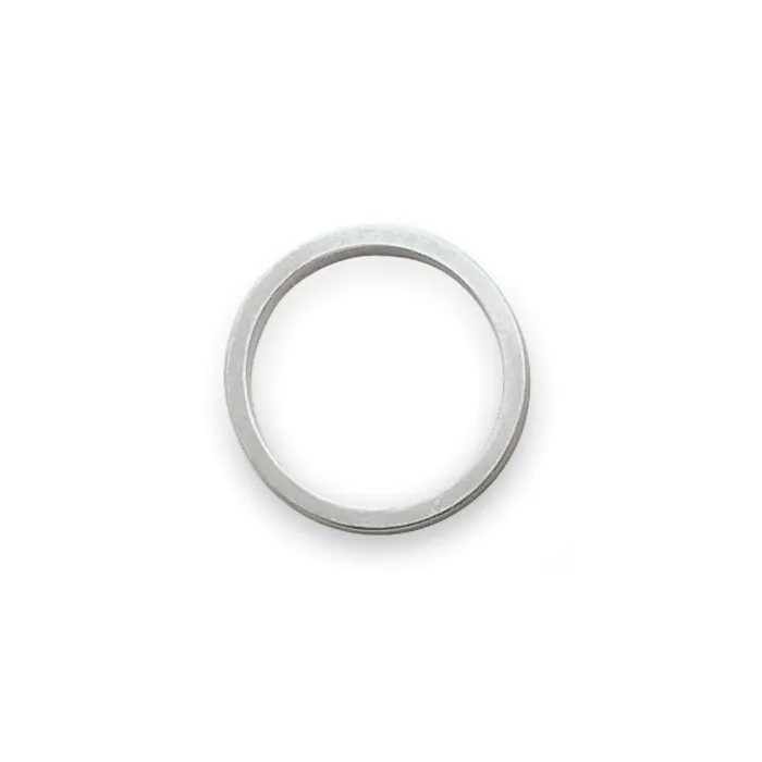 Goldia Rings Solid 18K Yellow Gold White Gold 3mm Tapered Satin MensWomens Wedding Band Ring Size 4 Goldia Rings Solid 18K Yellow Gold White Gold 3mm Tapered Satin MensWomens Wedding Band Ring Size 4