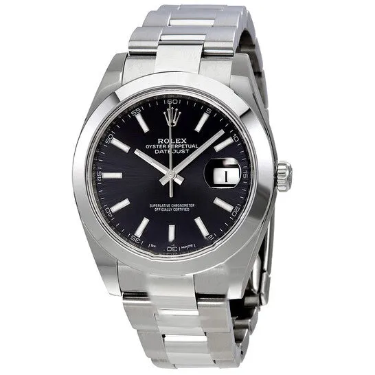 JMS always Bracelets Original Rolex Datejust 41 Black Dial Automatic Stainless Steel Mens Watch 126300BKSO JMS always Bracelets Original Rolex Datejust 41 Black Dial Automatic Stainless Steel Mens Watch 126300BKSO