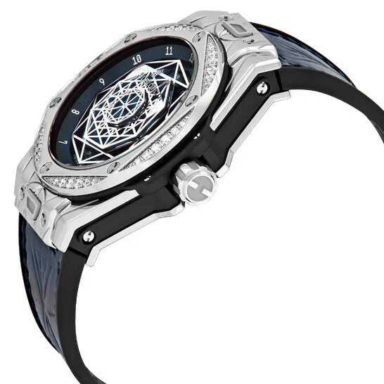 JMS always Original Hublot Big Bang Sang Bleu Diamond Blue Dial Ladies Watch 465SS7179VR1204MXM19 Watches JMS always Original Hublot Big Bang Sang Bleu Diamond Blue Dial Ladies Watch 465SS7179VR1204MXM19 Watches