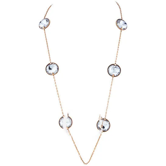 JMS always Original Swarovski Americas collection Ladies Rose Gold Plated Necklace Necklaces