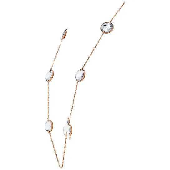 JMS always Original Swarovski Americas collection Ladies Rose Gold Plated Necklace Necklaces JMS always Original Swarovski Americas collection Ladies Rose Gold Plated Necklace Necklaces
