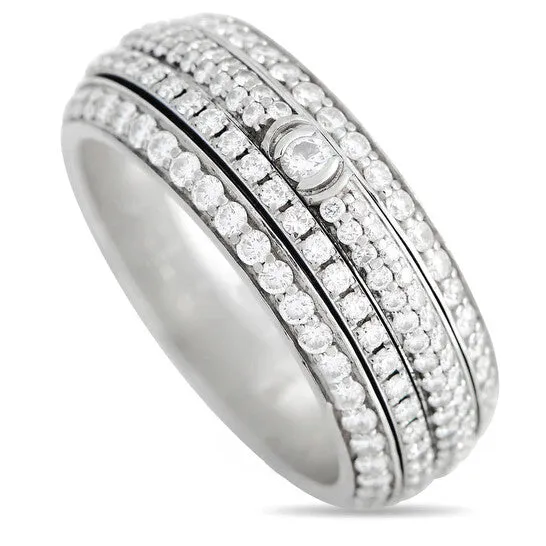 JMS always Rings Original PreOwned Piaget Possession 18K White Gold 224ct Diamond Ring JMS always Rings Original PreOwned Piaget Possession 18K White Gold 224ct Diamond Ring