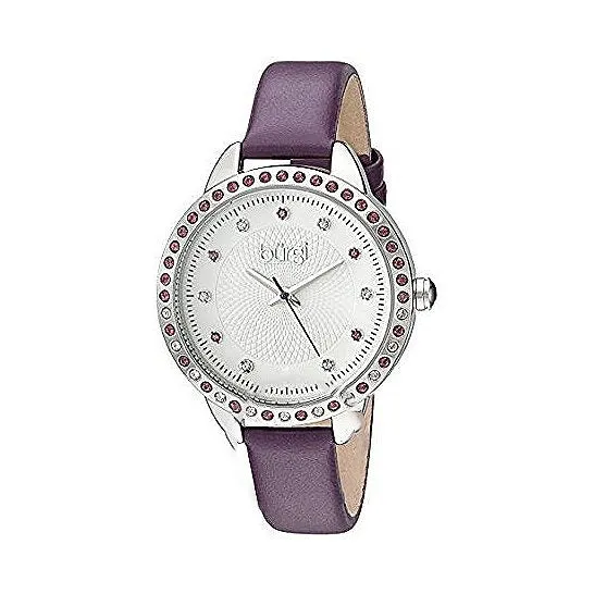 JMS always Watches Original Burgi White Dial Purple Leather Ladies Watch BUR161PU JMS always Watches Original Burgi White Dial Purple Leather Ladies Watch BUR161PU