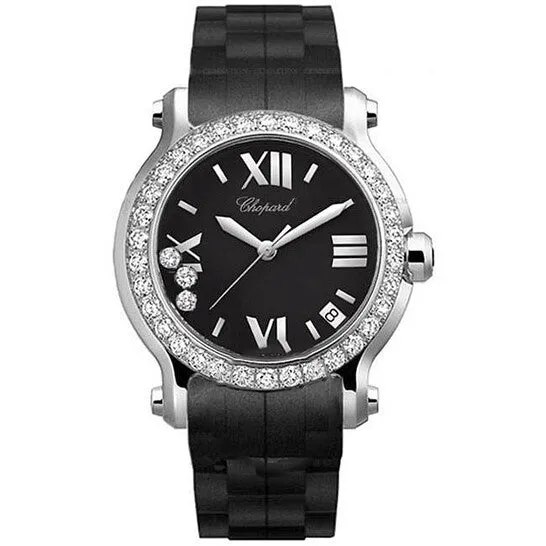 JMS always Watches Original Chopard Happy Sport II Round Diamond Ladies Watch 2784753017 JMS always Watches Original Chopard Happy Sport II Round Diamond Ladies Watch 2784753017