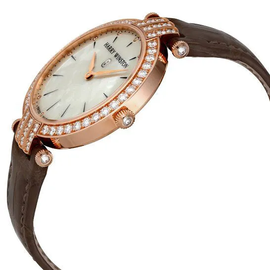 JMS always Watches Original Harry Winston Premier Mother Of Pearl Dial Ladies Diamond Watch PRNQHM36RR008 JMS always Watches Original Harry Winston Premier Mother Of Pearl Dial Ladies Diamond Watch PRNQHM36RR008