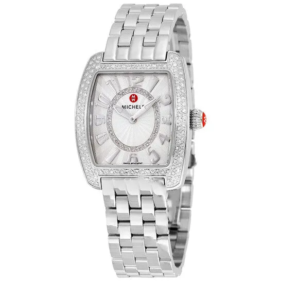 JMS always Watches Original Michele Urban Mini Silver White Dial Diamond Ladies Watch MWW02A000572 JMS always Watches Original Michele Urban Mini Silver White Dial Diamond Ladies Watch MWW02A000572