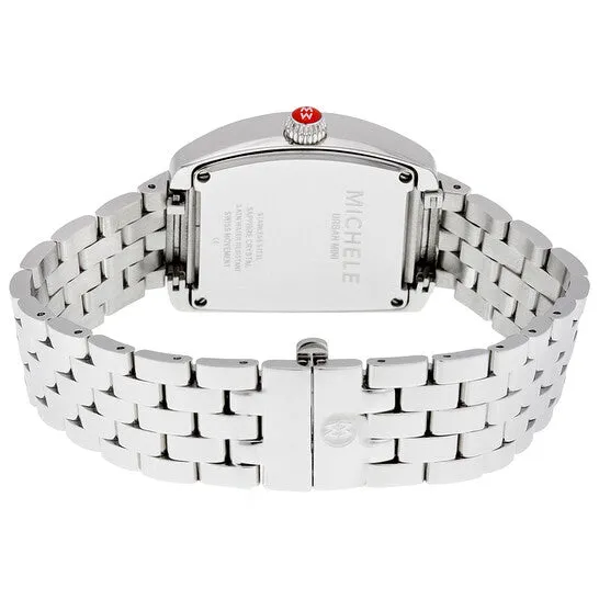 JMS always Watches Original Michele Urban Mini Silver White Dial Diamond Ladies Watch MWW02A000572 JMS always Watches Original Michele Urban Mini Silver White Dial Diamond Ladies Watch MWW02A000572