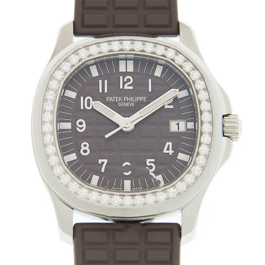JMS always Watches Original Patek Philippe Aquanaut Quartz Diamond Brown Dial Ladies Watch 5067A023 JMS always Watches Original Patek Philippe Aquanaut Quartz Diamond Brown Dial Ladies Watch 5067A023