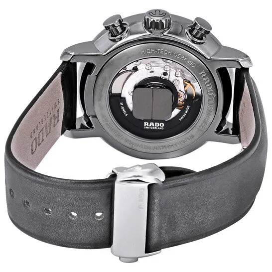 JMS always Watches Original Rado DiaMaster XXL Dark Grey Dial Automatic Mens Leather Watch R14076115 JMS always Watches Original Rado DiaMaster XXL Dark Grey Dial Automatic Mens Leather Watch R14076115