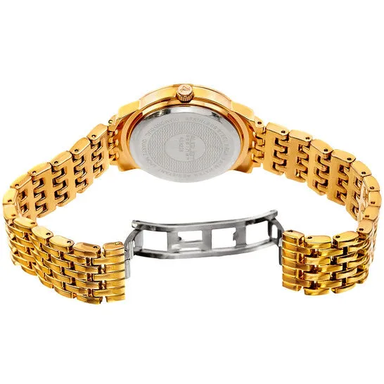 Original August Steiner Quartz Diamond Crystal Silver Dial Ladies Watch AS8228YG JMS always Watches Original August Steiner Quartz Diamond Crystal Silver Dial Ladies Watch AS8228YG JMS always Watches