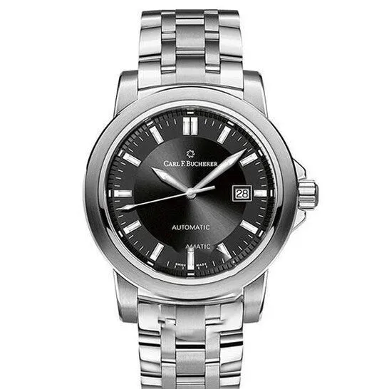 Original Carl F Bucherer Patravi Autodate Automatic Black Dial Watch 0010636083321 JMS always Watches Original Carl F Bucherer Patravi Autodate Automatic Black Dial Watch 0010636083321 JMS always Watches