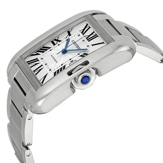 Original Cartier Tank Anglaise Silver Dial Stainless Steel Mens Watch W5310008 JMS always Bracelets Original Cartier Tank Anglaise Silver Dial Stainless Steel Mens Watch W5310008 JMS always Bracelets