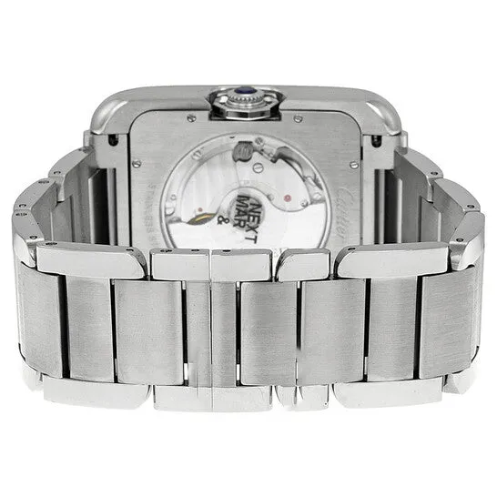 Original Cartier Tank Anglaise Silver Dial Stainless Steel Mens Watch W5310008 JMS always Bracelets Original Cartier Tank Anglaise Silver Dial Stainless Steel Mens Watch W5310008 JMS always Bracelets