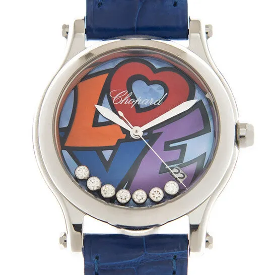 Original Chopard Happy Love Automatic Blue Dial Ladies Watch 2785593020 JMS always Watches Original Chopard Happy Love Automatic Blue Dial Ladies Watch 2785593020 JMS always Watches
