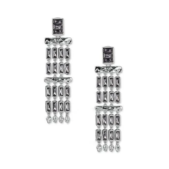 Original Kendra Scott Jack Rhodium Plated Brass and Grey Crystal Dangle Earrings 4217707089 JMS always Earrings Original Kendra Scott Jack Rhodium Plated Brass and Grey Crystal Dangle Earrings 4217707089 JMS always Earrings