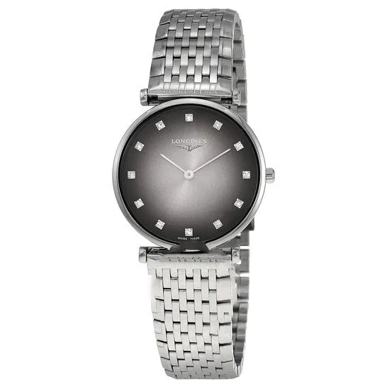 Original Longines La Grande Classique Quartz Diamond Grey Dial Ladies Watch L45124776 JMS always Watches Original Longines La Grande Classique Quartz Diamond Grey Dial Ladies Watch L45124776 JMS always Watches