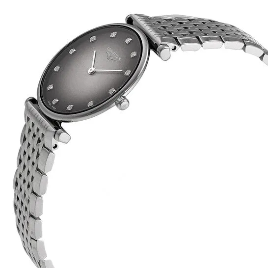 Original Longines La Grande Classique Quartz Diamond Grey Dial Ladies Watch L45124776 JMS always Watches Original Longines La Grande Classique Quartz Diamond Grey Dial Ladies Watch L45124776 JMS always Watches