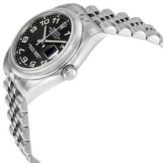 Original Rolex Datejust Lady 31 Black Concentric Circle Dial Stainless Steel Jubilee Bracelet Automatic Watch 178240BKCAJ JMS always Bracelets