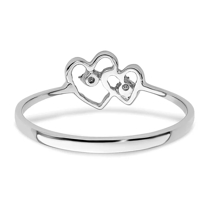 Rings Goldiacom 14k White Gold VS Real Diamond ring