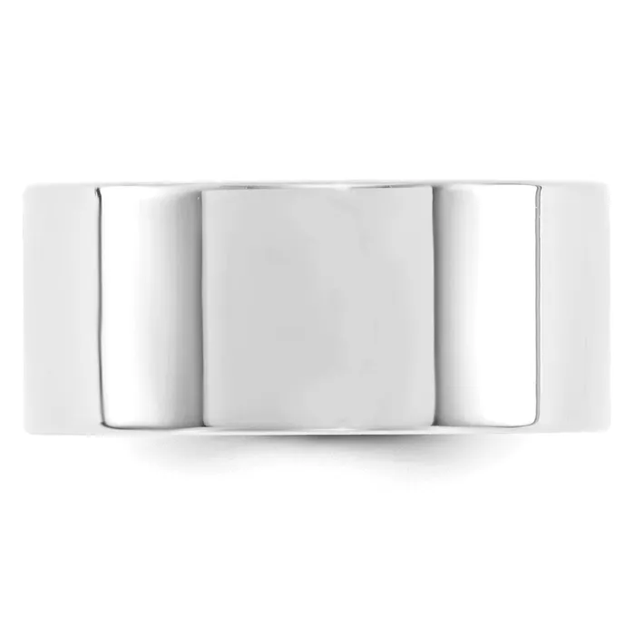 Rings Goldia Solid 10K White Gold 10mm Standard Flat Comfort Fit MensWomens Wedding Band Ring Size 9 Rings Goldia Solid 10K White Gold 10mm Standard Flat Comfort Fit MensWomens Wedding Band Ring Size 9
