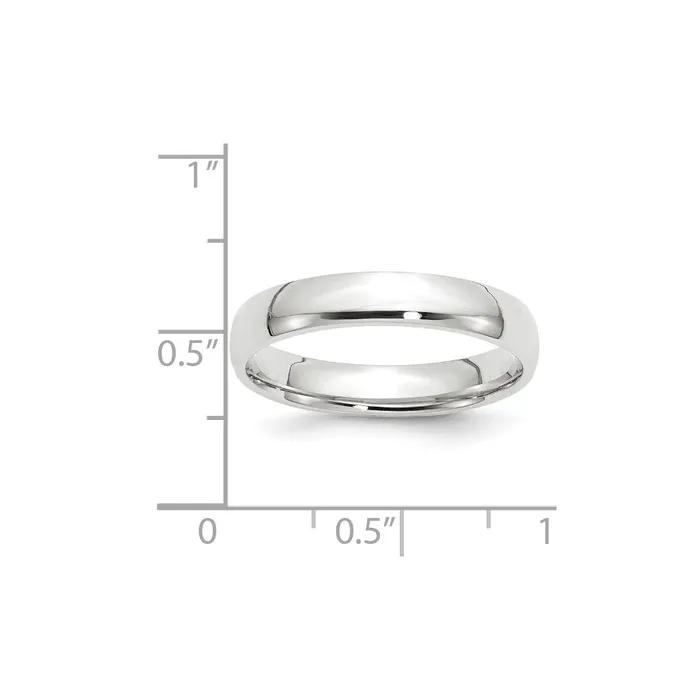 Rings Goldia Solid 10K White Gold 4mm Light Weight Comfort Fit MensWomens Wedding Band Ring Size 6 Rings Goldia Solid 10K White Gold 4mm Light Weight Comfort Fit MensWomens Wedding Band Ring Size 6
