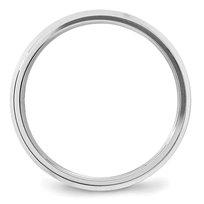 Rings Goldia Solid 10K White Gold 5mm Bevel Edge Comfort Fit MensWomens Wedding Band Ring Size 55 Rings Goldia Solid 10K White Gold 5mm Bevel Edge Comfort Fit MensWomens Wedding Band Ring Size 55
