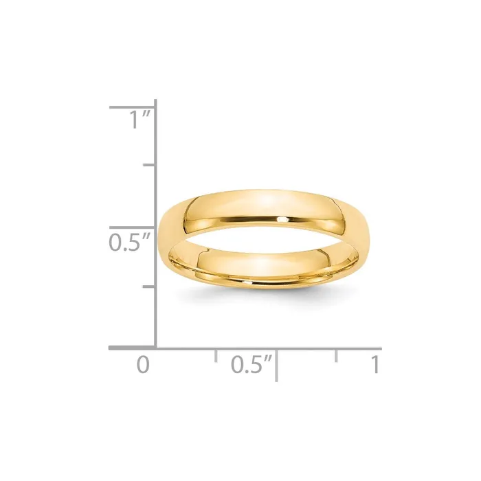 Rings Goldia Solid 18K Yellow Gold 4mm Light Weight Comfort Fit MensWomens Wedding Band Ring Size 14 Rings Goldia Solid 18K Yellow Gold 4mm Light Weight Comfort Fit MensWomens Wedding Band Ring Size 14