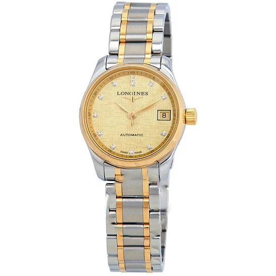 Rings Original Longines Master Champagne Dial Automatic Ladies Two Tone Watch L21285387 JMS always Rings Original Longines Master Champagne Dial Automatic Ladies Two Tone Watch L21285387 JMS always