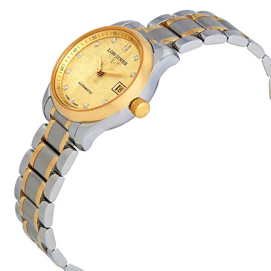 Rings Original Longines Master Champagne Dial Automatic Ladies Two Tone Watch L21285387 JMS always Rings Original Longines Master Champagne Dial Automatic Ladies Two Tone Watch L21285387 JMS always