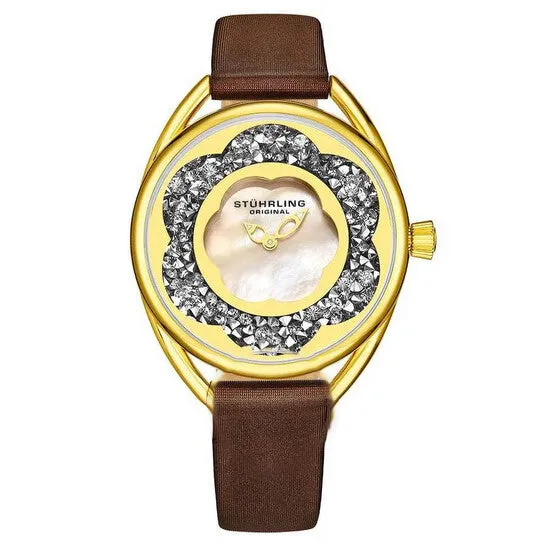 Rings Original Stuhrling Original Symphony Silvertone Dial Ladies Watch M15594 JMS always Rings Original Stuhrling Original Symphony Silvertone Dial Ladies Watch M15594 JMS always