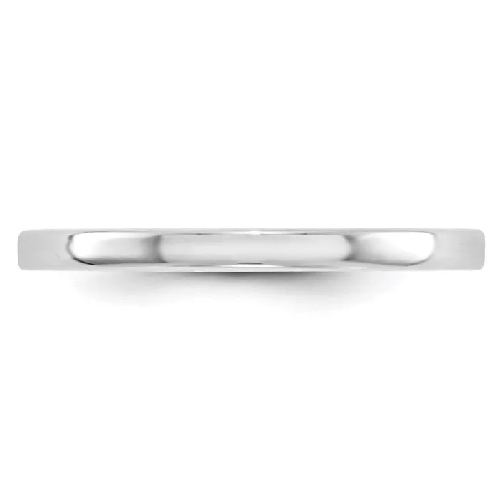 Rings Solid 10K White Gold 2mm Light Weight Flat MensWomens Wedding Band Ring Size 95 Goldia Rings Solid 10K White Gold 2mm Light Weight Flat MensWomens Wedding Band Ring Size 95 Goldia