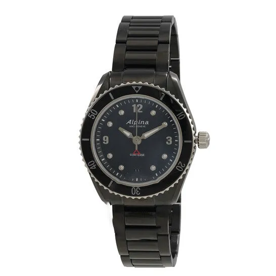 Watches JMS always Original Alpina Comtesse Sport Quartz Black Dial Ladies Watch AL240BD3FBC6B Watches JMS always Original Alpina Comtesse Sport Quartz Black Dial Ladies Watch AL240BD3FBC6B
