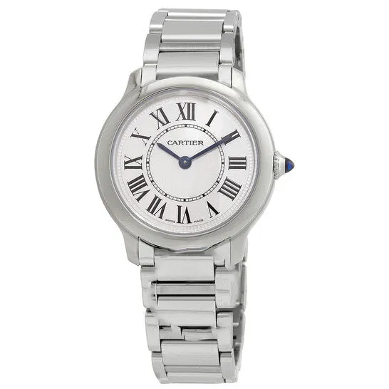 Watches JMS always Original Cartier Ronde Must De Cartier Quartz Silver Dial Ladies Watch WSRN0033 Watches JMS always Original Cartier Ronde Must De Cartier Quartz Silver Dial Ladies Watch WSRN0033