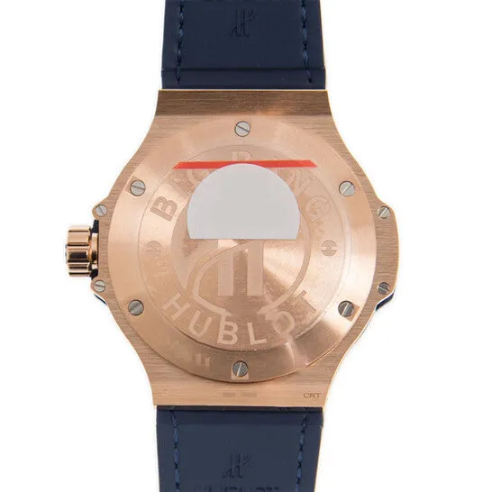 Watches JMS always Original Hublot Big Bang Gold Blue Chronograph Automatic Diamond Ladies Watch 361PX7180LR1204 Watches JMS always Original Hublot Big Bang Gold Blue Chronograph Automatic Diamond Ladies Watch 361PX7180LR1204