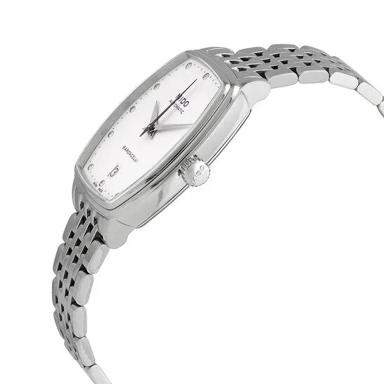 Watches JMS always Original Mido Baroncelli Automatic Diamond White Dial Ladies Watch M0413071101600 Watches JMS always Original Mido Baroncelli Automatic Diamond White Dial Ladies Watch M0413071101600