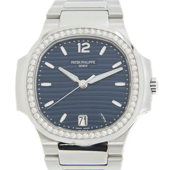 Watches JMS always Original Patek Philippe Nautilus Automatic Blue Opaline Dial Diamond Ladies Watch 71181200A001 Watches JMS always Original Patek Philippe Nautilus Automatic Blue Opaline Dial Diamond Ladies Watch 71181200A001