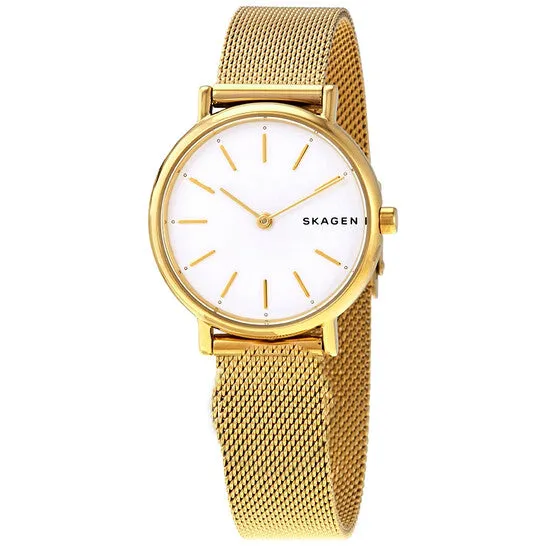 Watches JMS always Original Skagen Signatur Slim Quartz Silver Dial Ladies Watch Watches JMS always Original Skagen Signatur Slim Quartz Silver Dial Ladies Watch