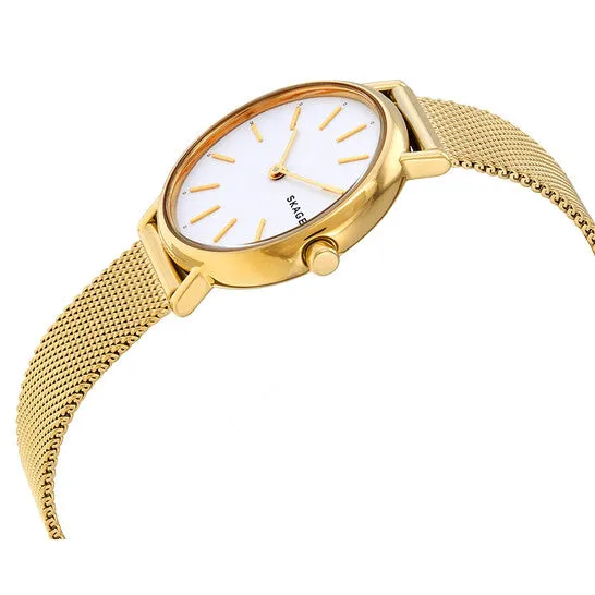 Watches JMS always Original Skagen Signatur Slim Quartz Silver Dial Ladies Watch Watches JMS always Original Skagen Signatur Slim Quartz Silver Dial Ladies Watch