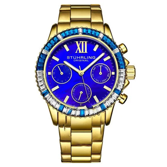 Watches JMS always Original Stuhrling Original Vogue Blue Dial Ladies Watch M15802 Watches JMS always Original Stuhrling Original Vogue Blue Dial Ladies Watch M15802